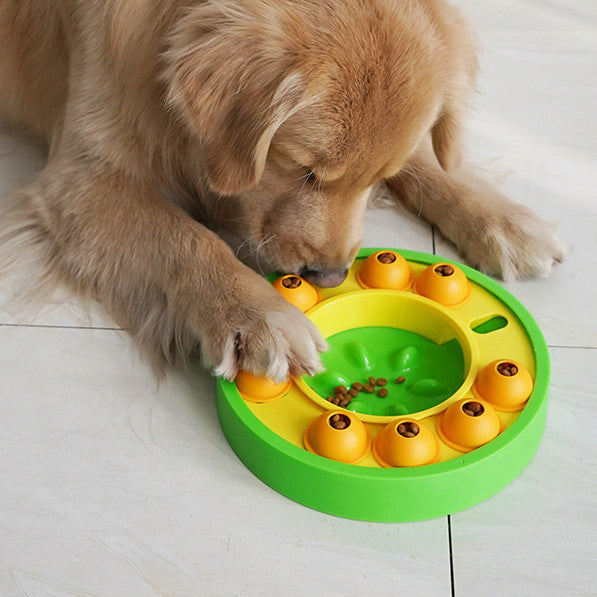 Interactive Dog Puzzle Feeder