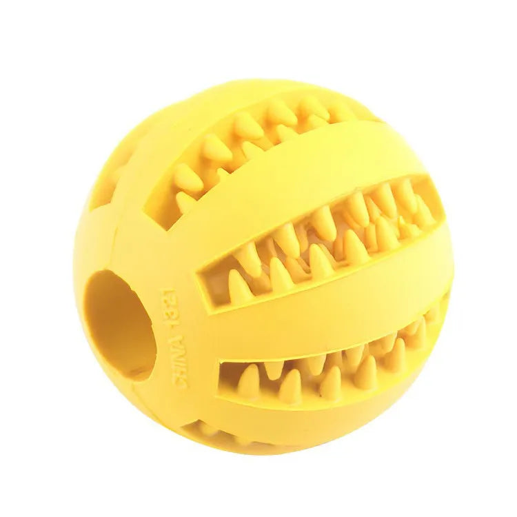 Durable Chew Ball for Dogs with Treat Dispenser