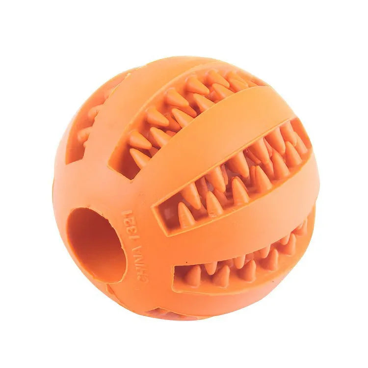 Durable Chew Ball for Dogs with Treat Dispenser