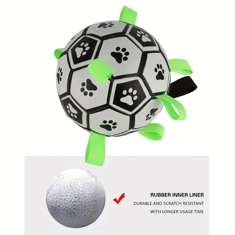 Chewable Football Design Pet Toy